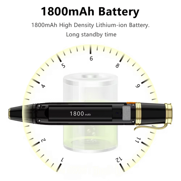 2025 Hot GSM Pen Phone with Dual SIM Card & Memory Card Slots - Image 6