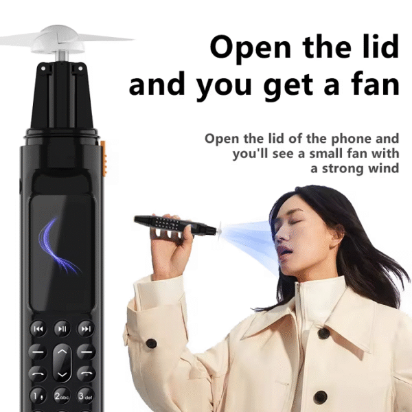 2025 Hot GSM Pen Phone with Dual SIM Card & Memory Card Slots - Image 2