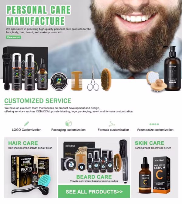 Beard Oil Growth Fast Nourishing Beard 100% Pure Natural Organic Beard Growth Oil for Men - Image 5