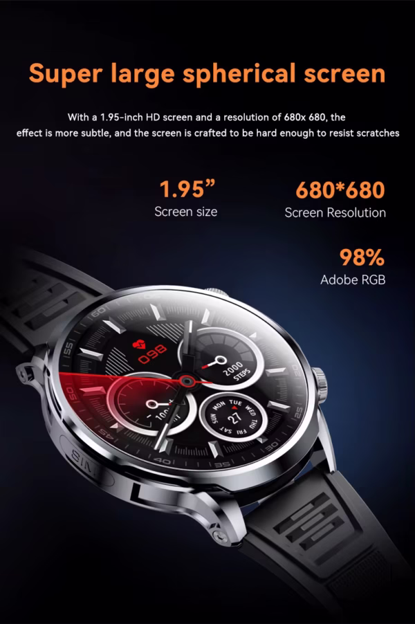 5G NET NEW H18 Global Android Smartwatch Men Dual HD Camera Full Touch Screen HeartRate IP67 Waterproof Smart Watch 64G with SIM slot - Image 20